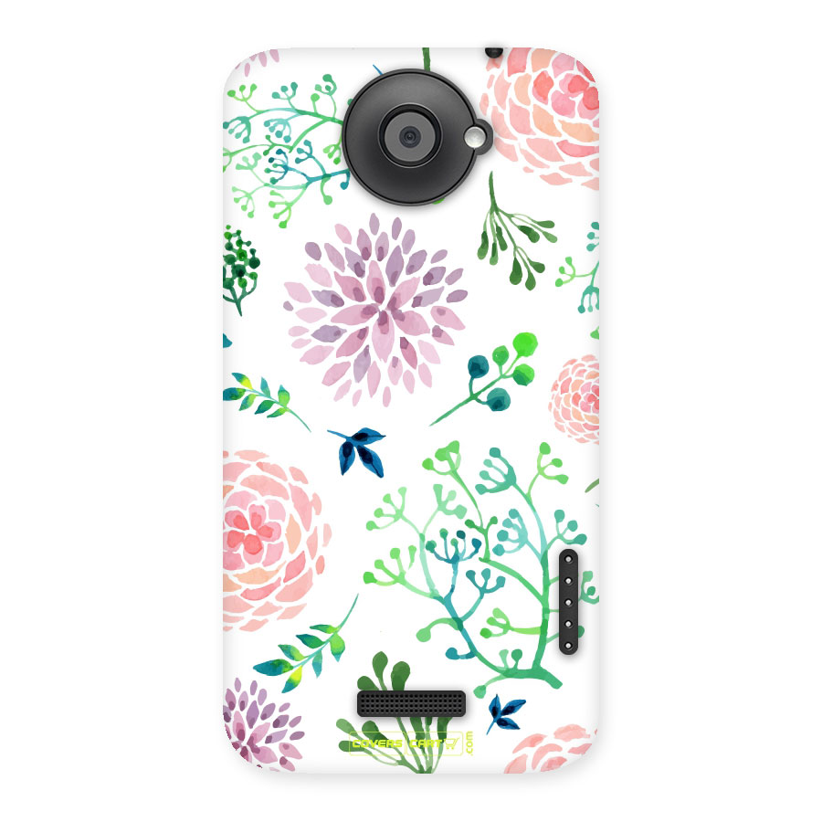 Fresh Floral Back Case for HTC One X