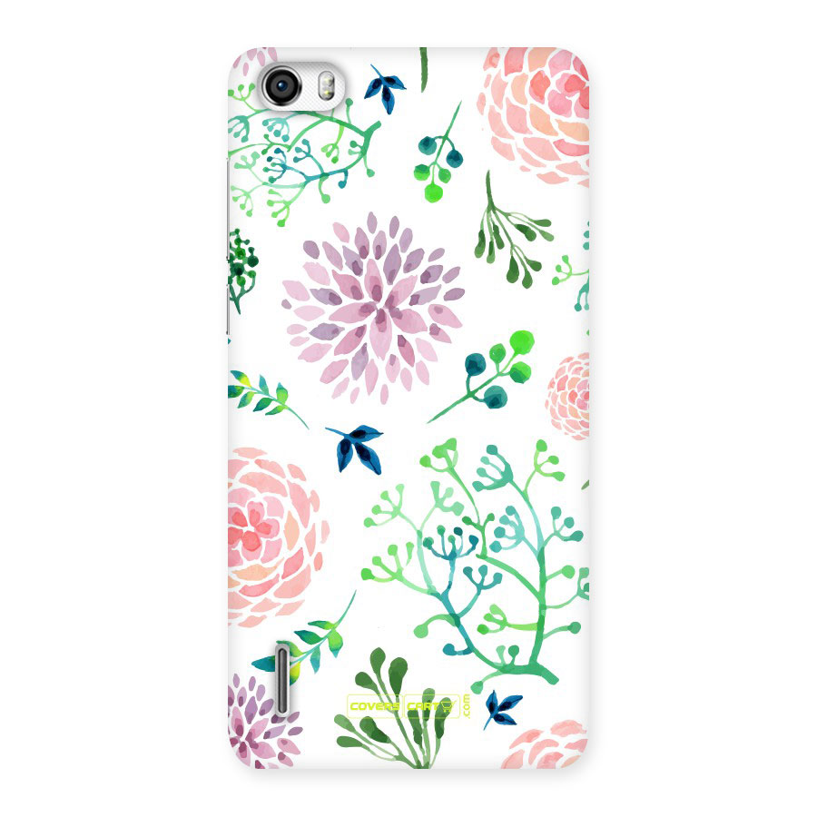 Fresh Floral Back Case for Honor 6
