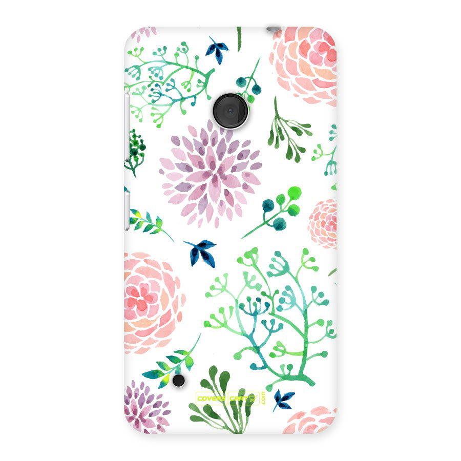 Fresh Floral Back Case for Lumia 530