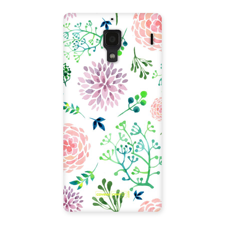 Fresh Floral Back Case for Redmi 1s