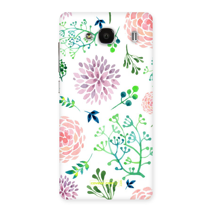 Fresh Floral Back Case for Redmi 2