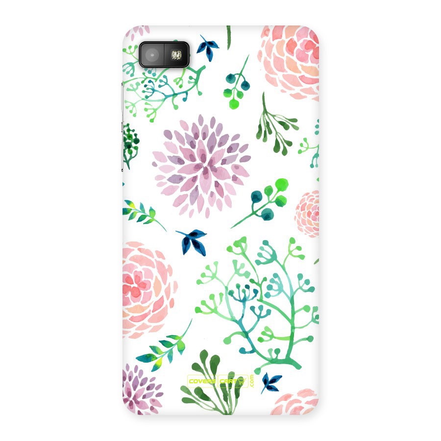 Fresh Floral Back Case for Z10