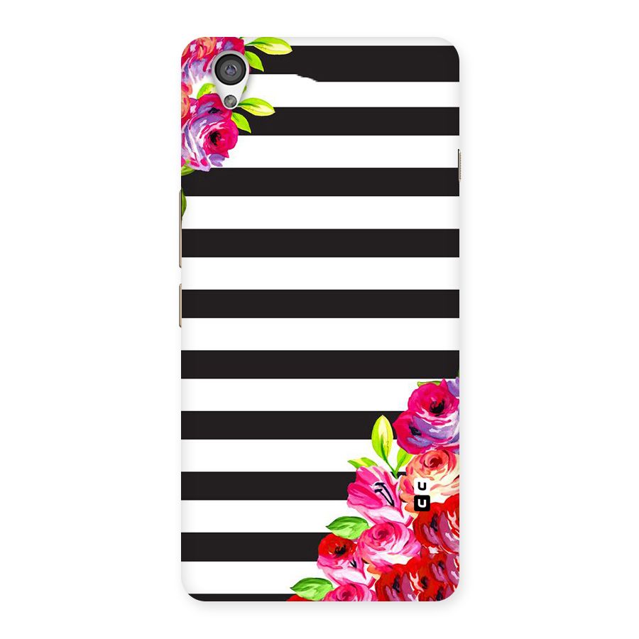 Floral Stripes Back Case for OnePlus X