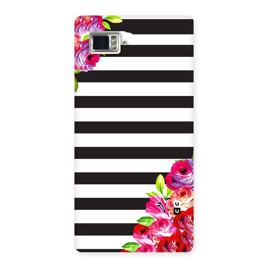 Floral Stripes Back Case for Vibe Z2 Pro K920