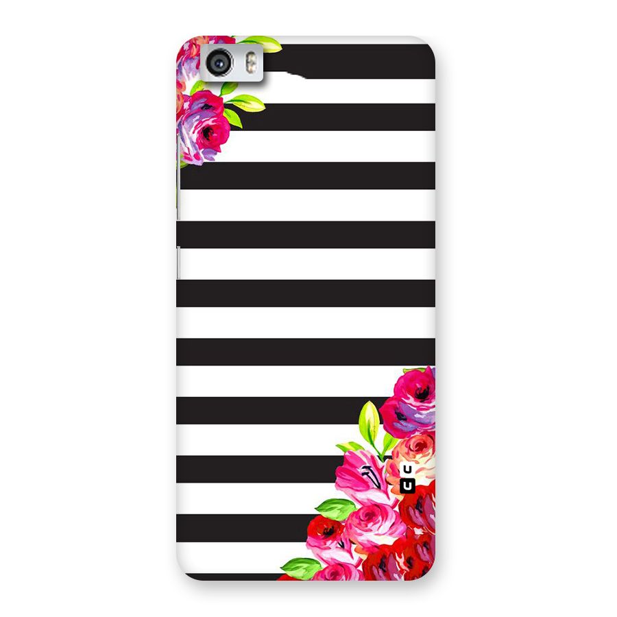 Floral Stripes Back Case for Xiaomi Redmi Mi5