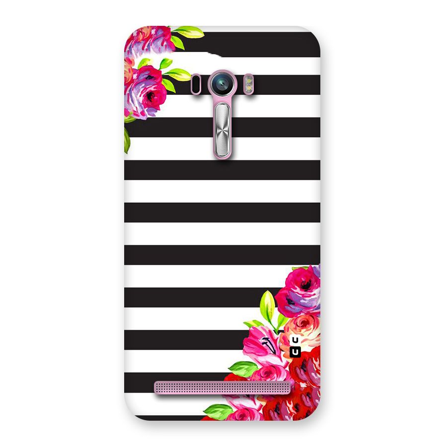 Floral Stripes Back Case for Zenfone Selfie