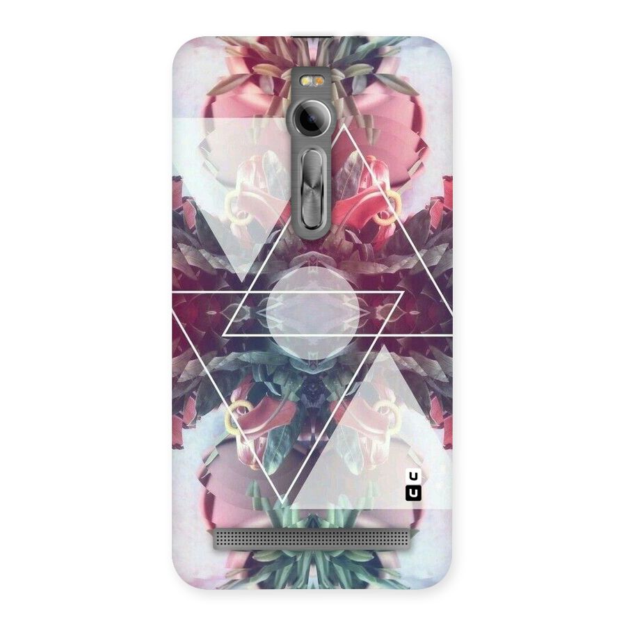 Floral Triangle Back Case for Asus Zenfone 2