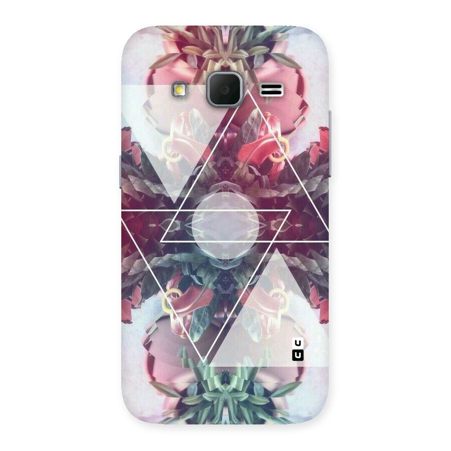 Floral Triangle Back Case for Galaxy Core Prime