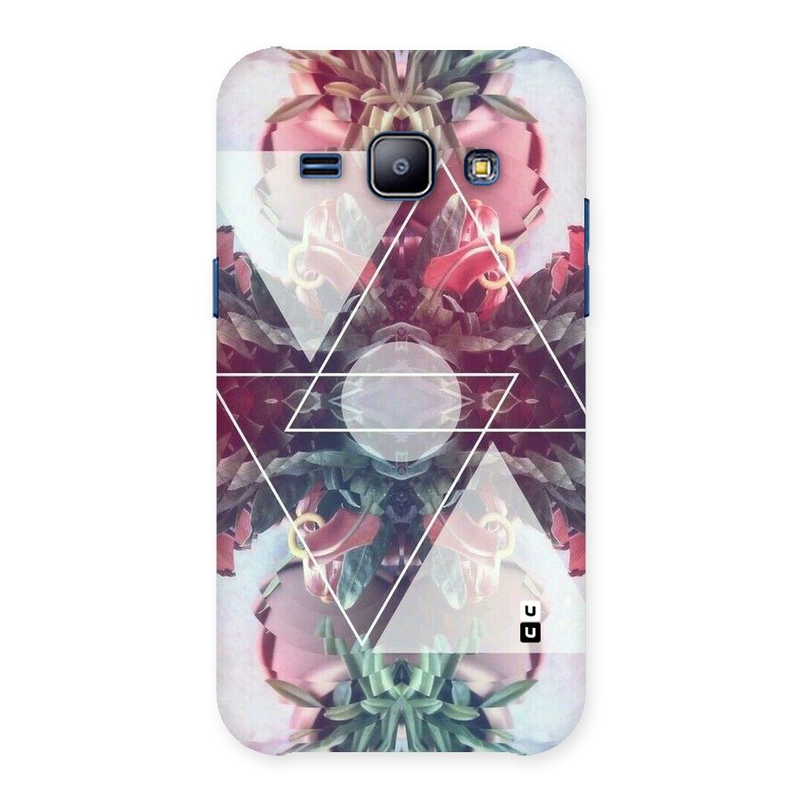 Floral Triangle Back Case for Galaxy J1