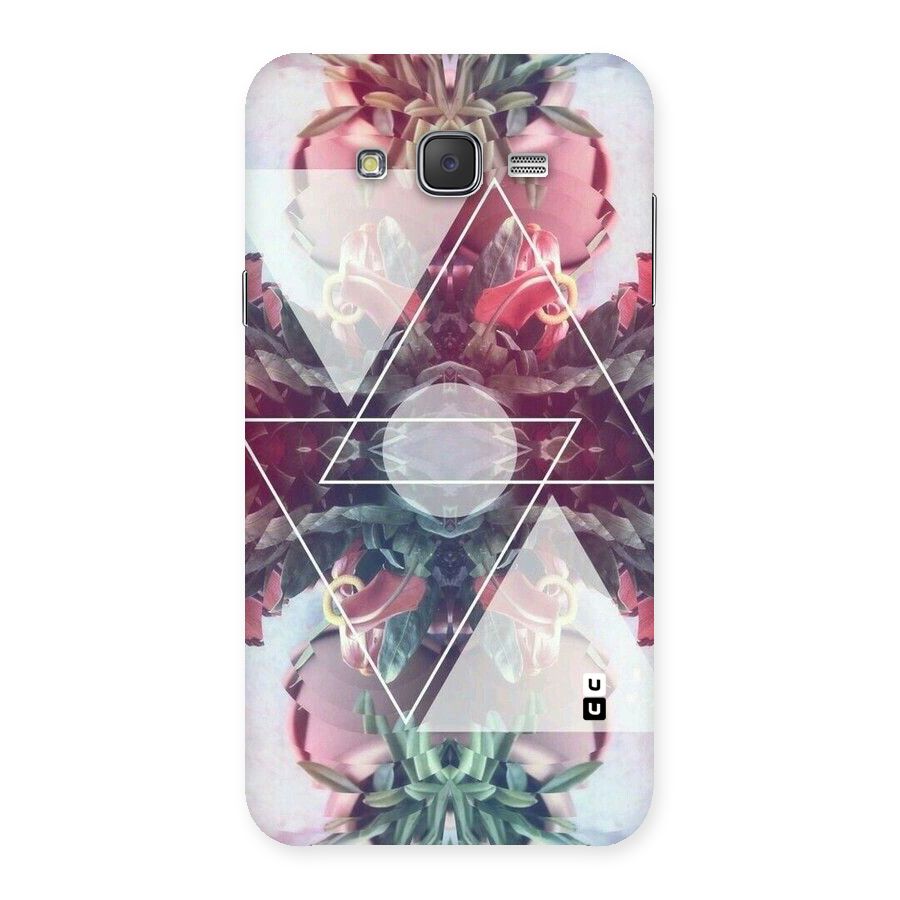 Floral Triangle Back Case for Galaxy J7