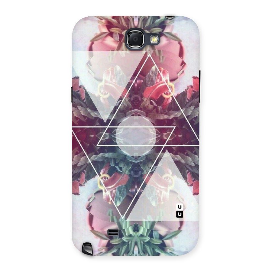 Floral Triangle Back Case for Galaxy Note 2