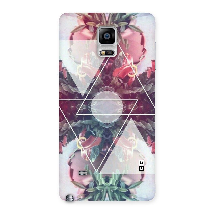 Floral Triangle Back Case for Galaxy Note 4
