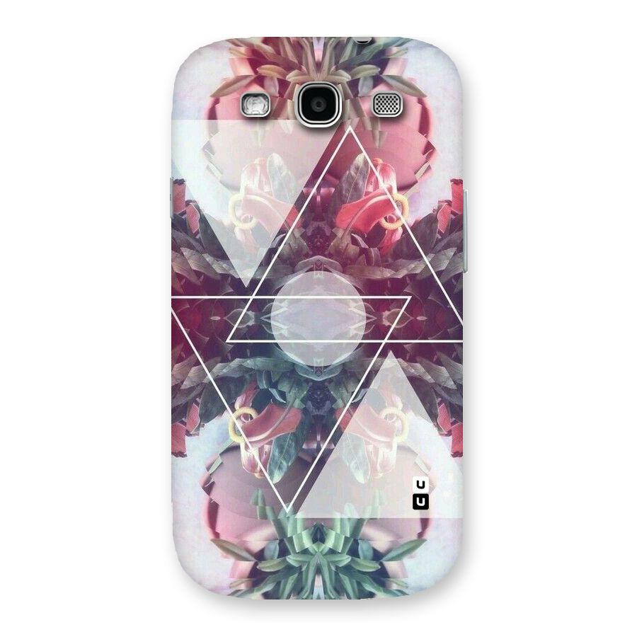 Floral Triangle Back Case for Galaxy S3