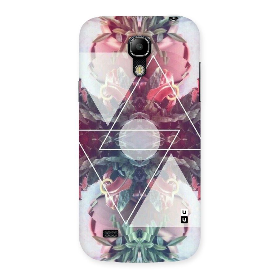 Floral Triangle Back Case for Galaxy S4 Mini