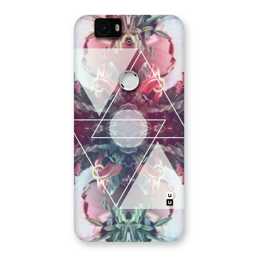 Floral Triangle Back Case for Google Nexus-6P