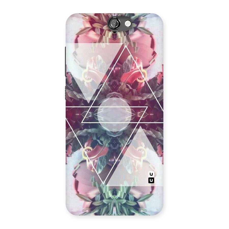 Floral Triangle Back Case for HTC One A9