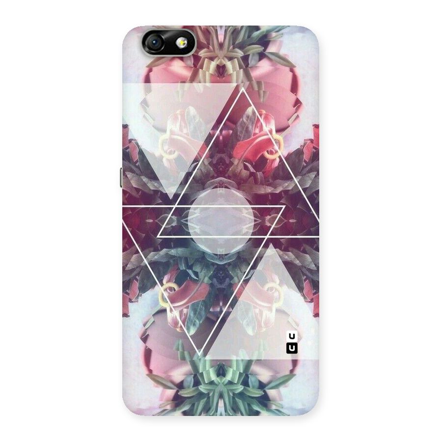 Floral Triangle Back Case for Honor 4X