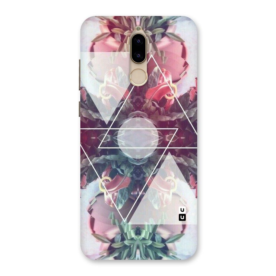 Floral Triangle Back Case for Honor 9i