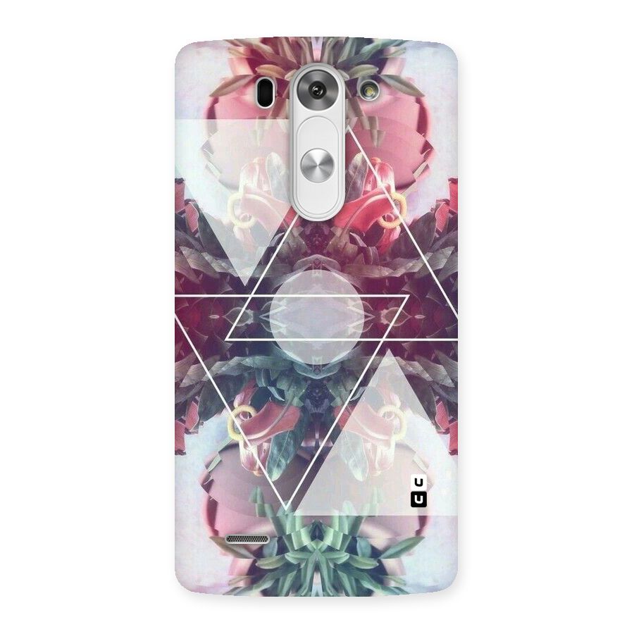 Floral Triangle Back Case for LG G3 Mini
