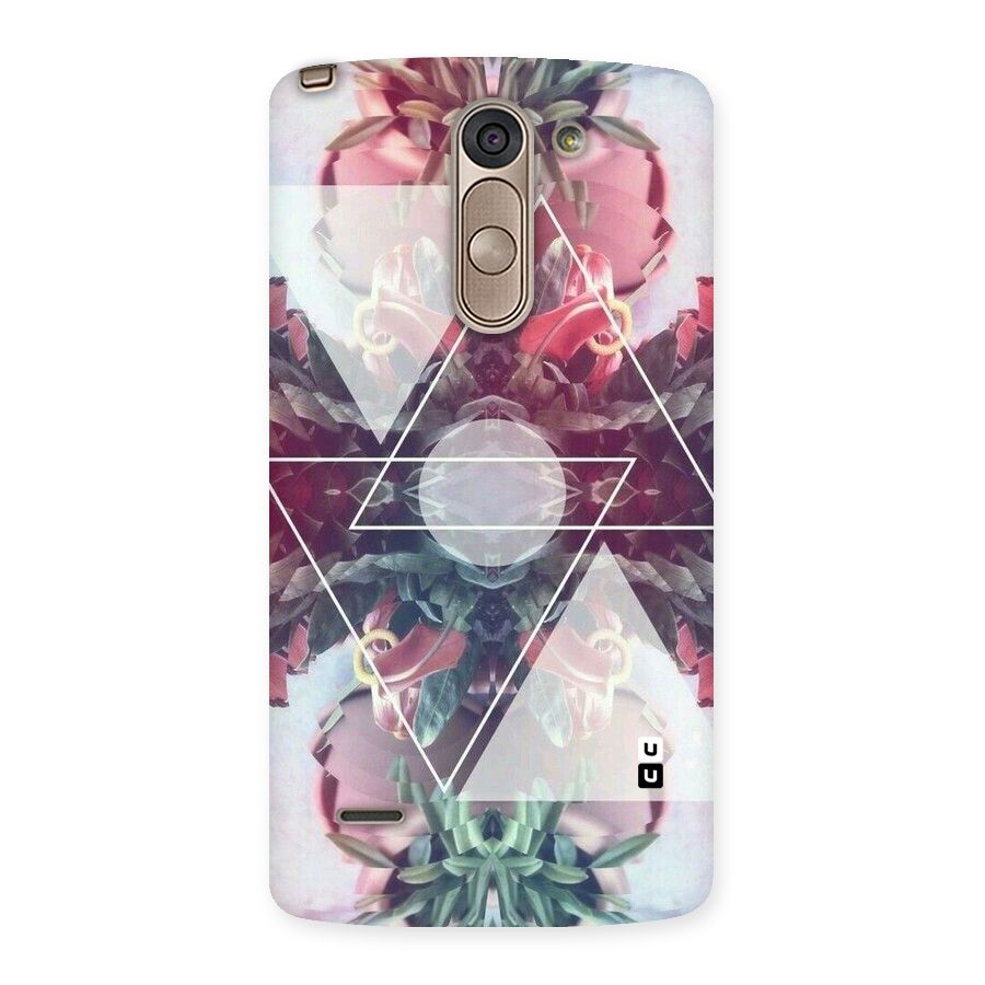 Floral Triangle Back Case for LG G3 Stylus