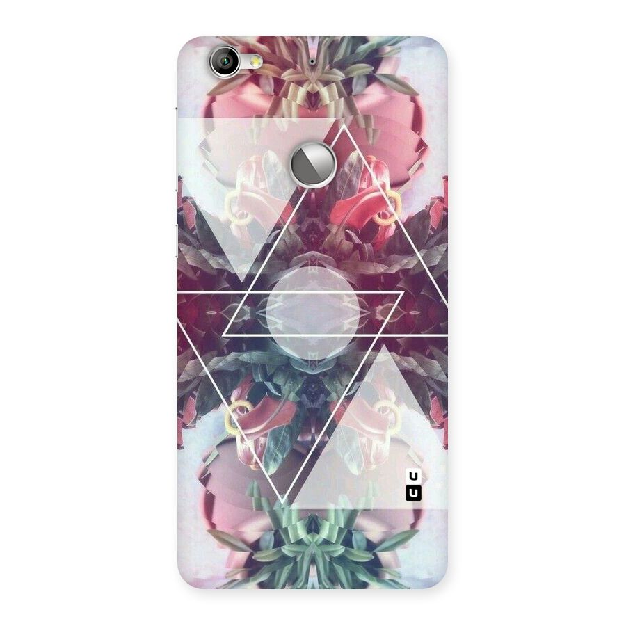 Floral Triangle Back Case for LeTV Le 1s