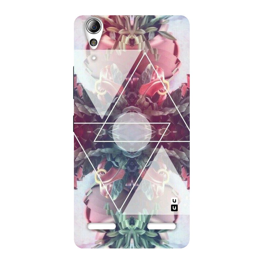 Floral Triangle Back Case for Lenovo A6000