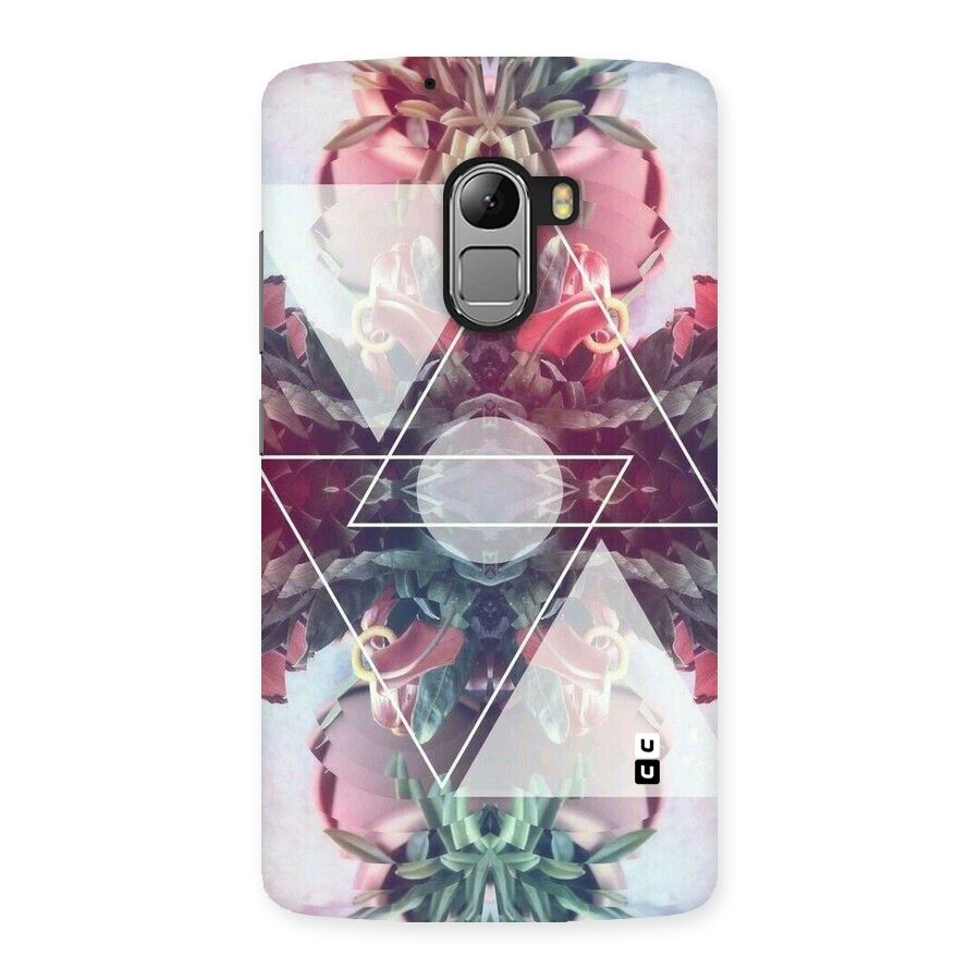 Floral Triangle Back Case for Lenovo K4 Note