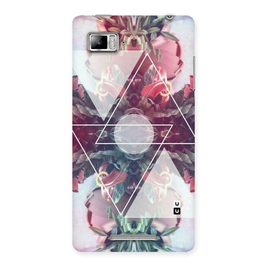 Floral Triangle Back Case for Lenovo Vibe Z K910