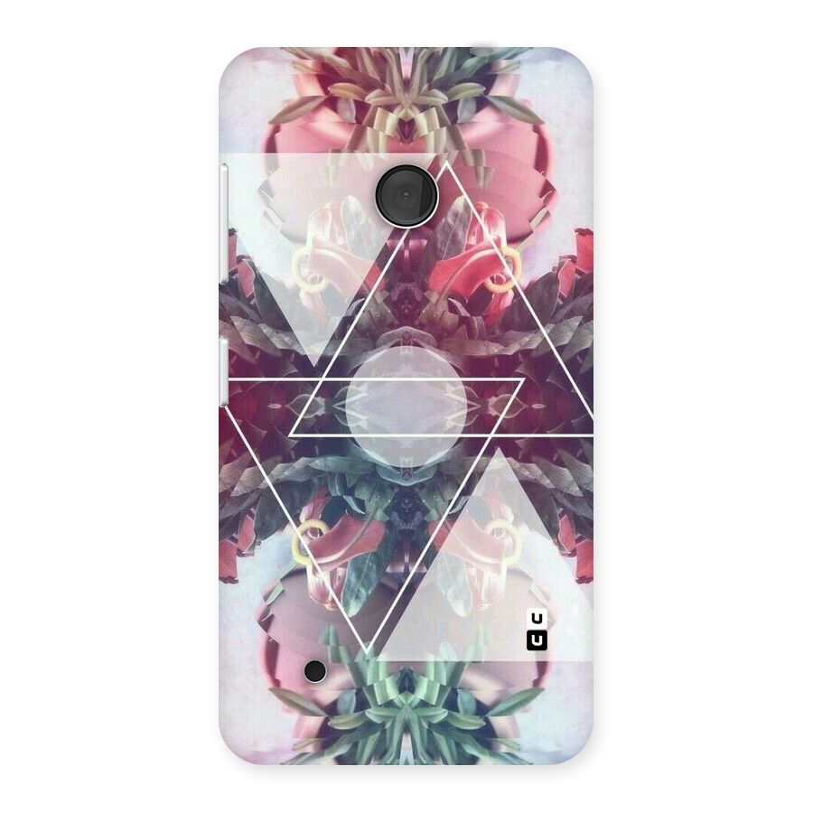 Floral Triangle Back Case for Lumia 530