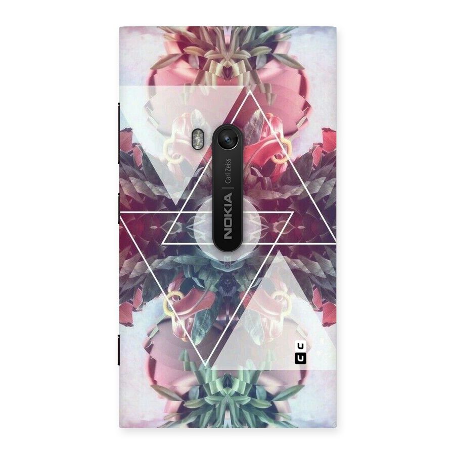Floral Triangle Back Case for Lumia 920