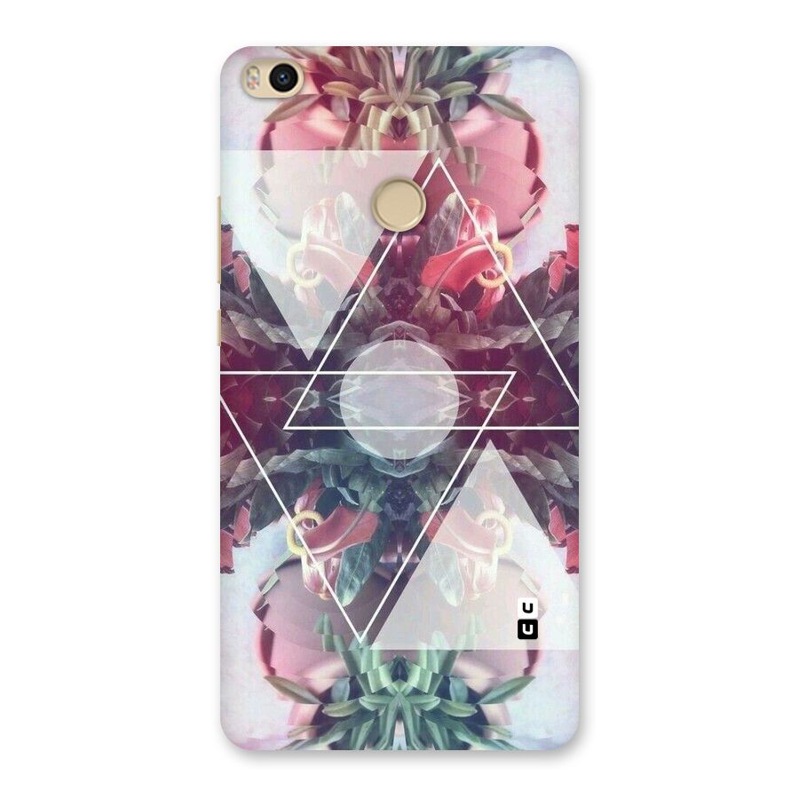 Floral Triangle Back Case for Mi Max 2