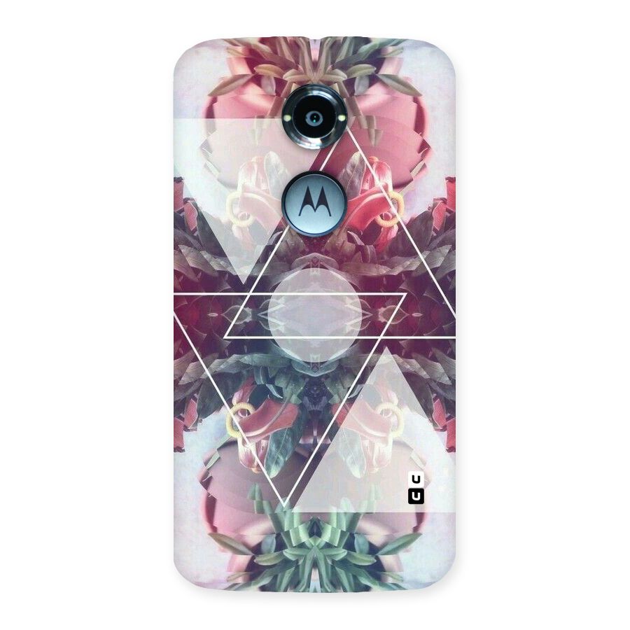 Floral Triangle Back Case for Moto X 2nd Gen