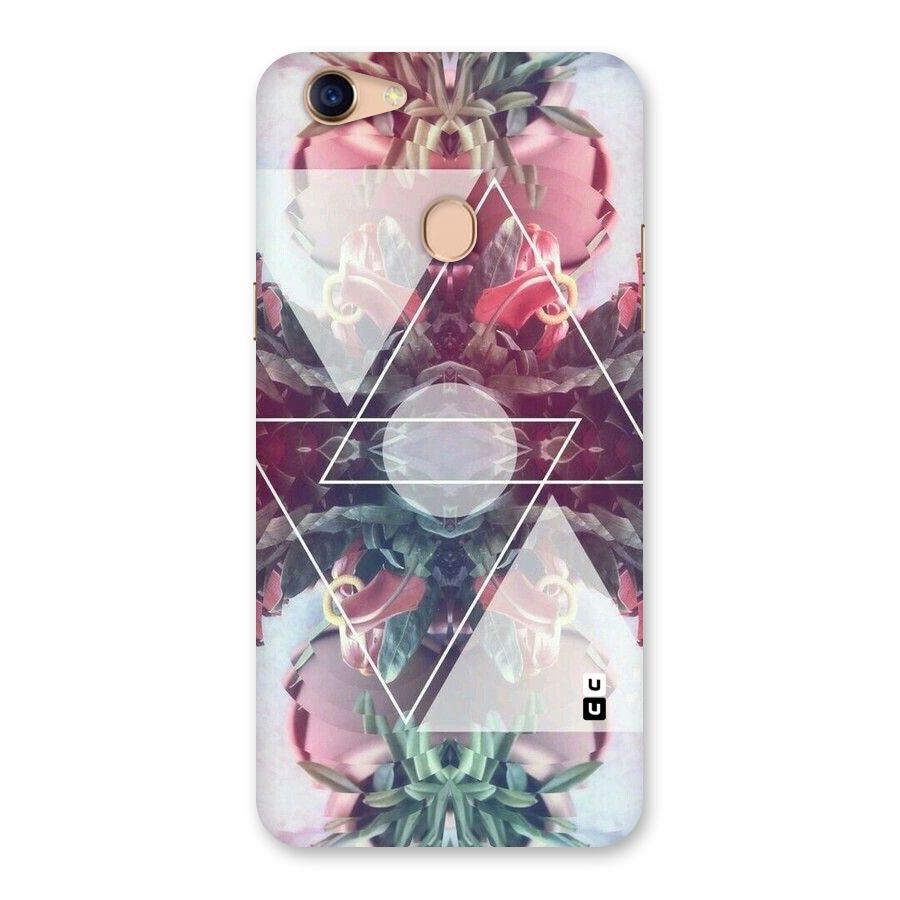 Floral Triangle Back Case for Oppo F5