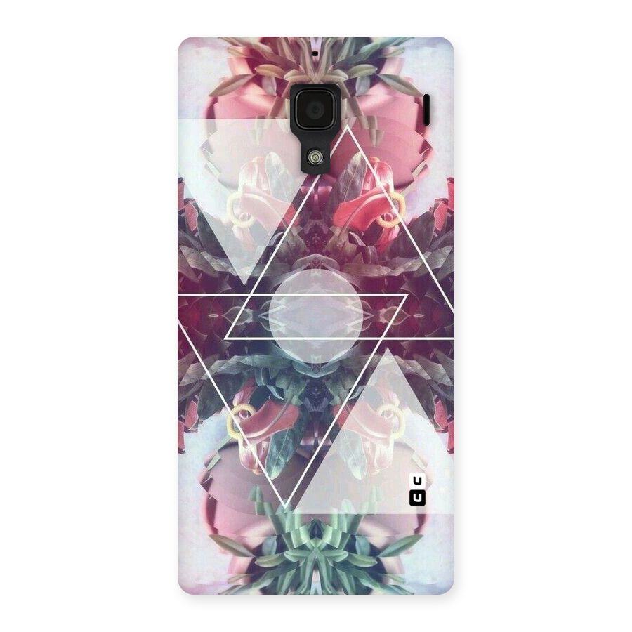 Floral Triangle Back Case for Redmi 1S