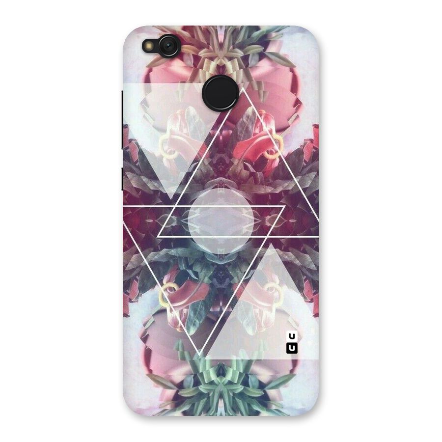 Floral Triangle Back Case for Redmi 4