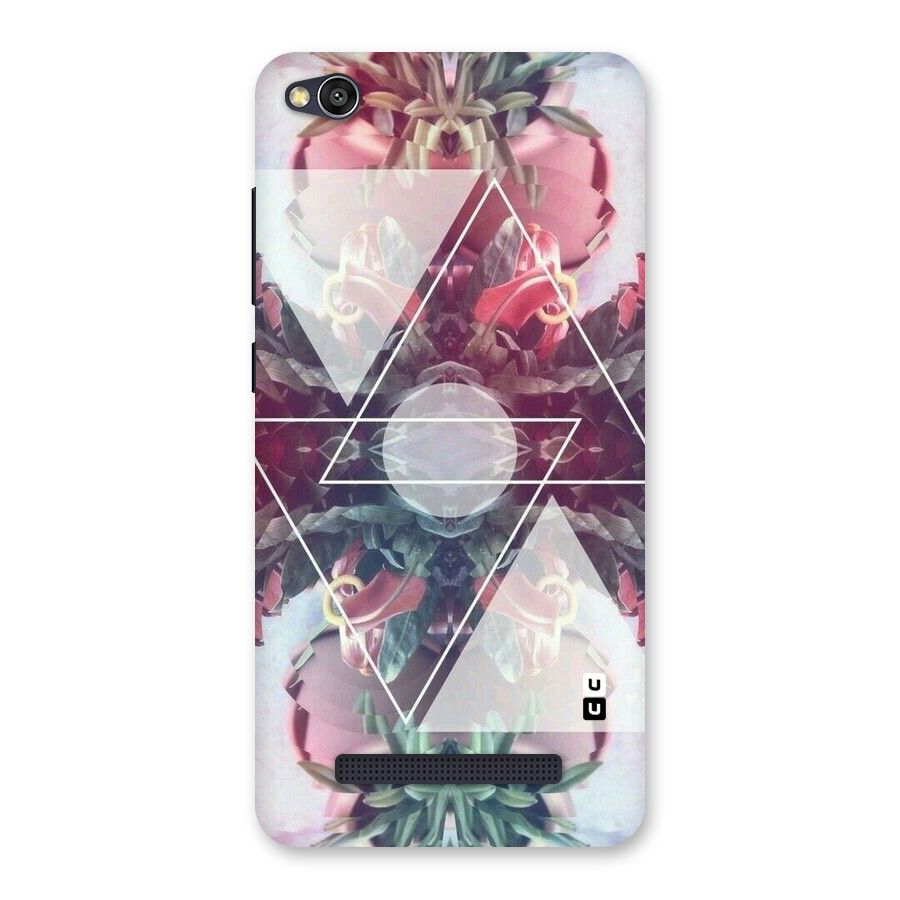 Floral Triangle Back Case for Redmi 4A