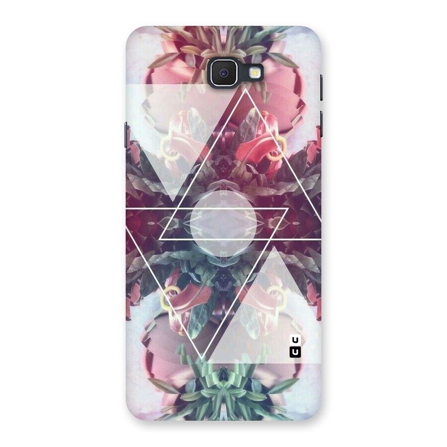 Floral Triangle Back Case for Samsung Galaxy J7 Prime
