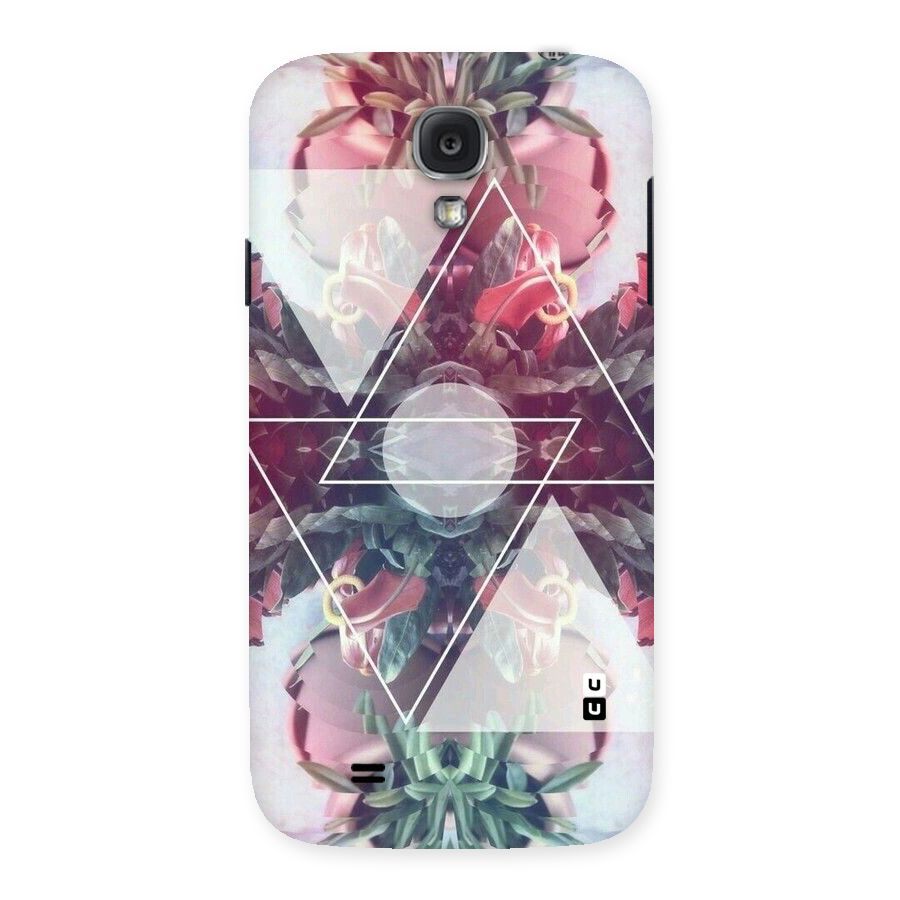 Floral Triangle Back Case for Samsung Galaxy S4
