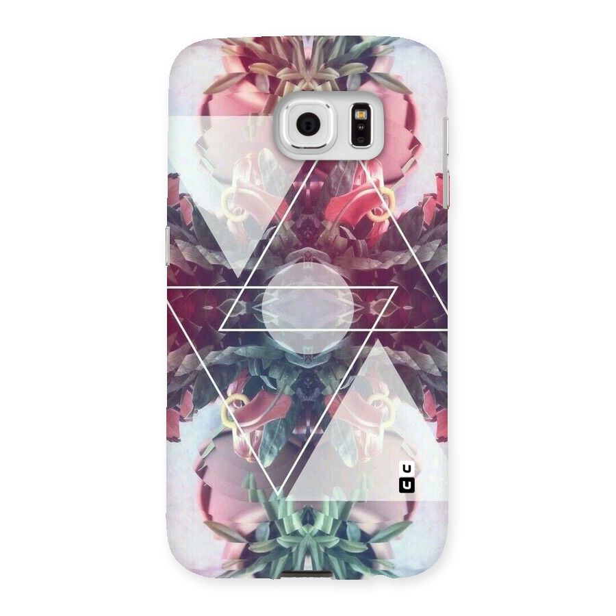 Floral Triangle Back Case for Samsung Galaxy S6