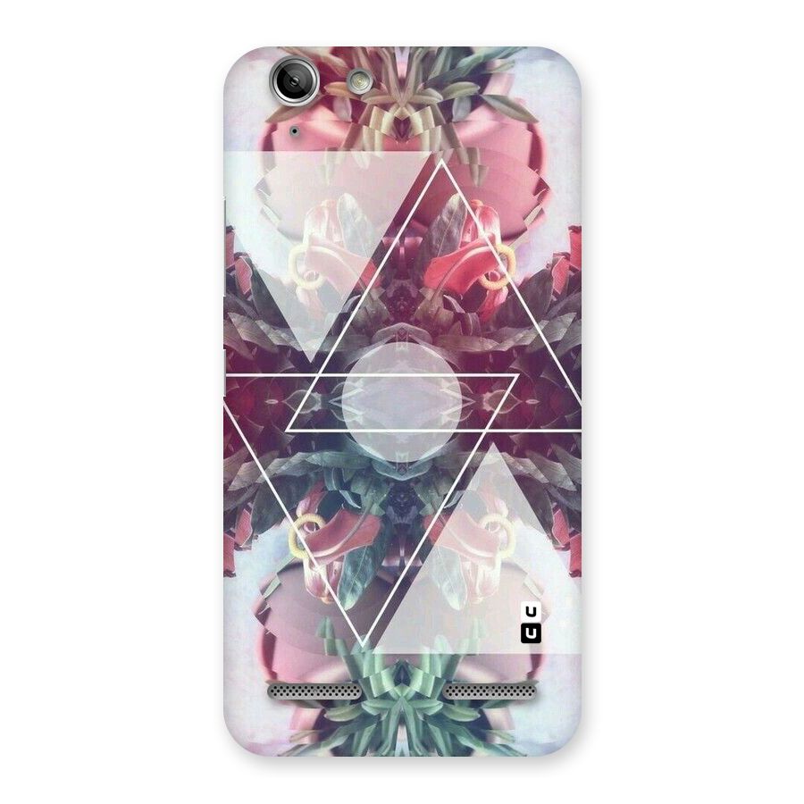 Floral Triangle Back Case for Vibe K5 Plus