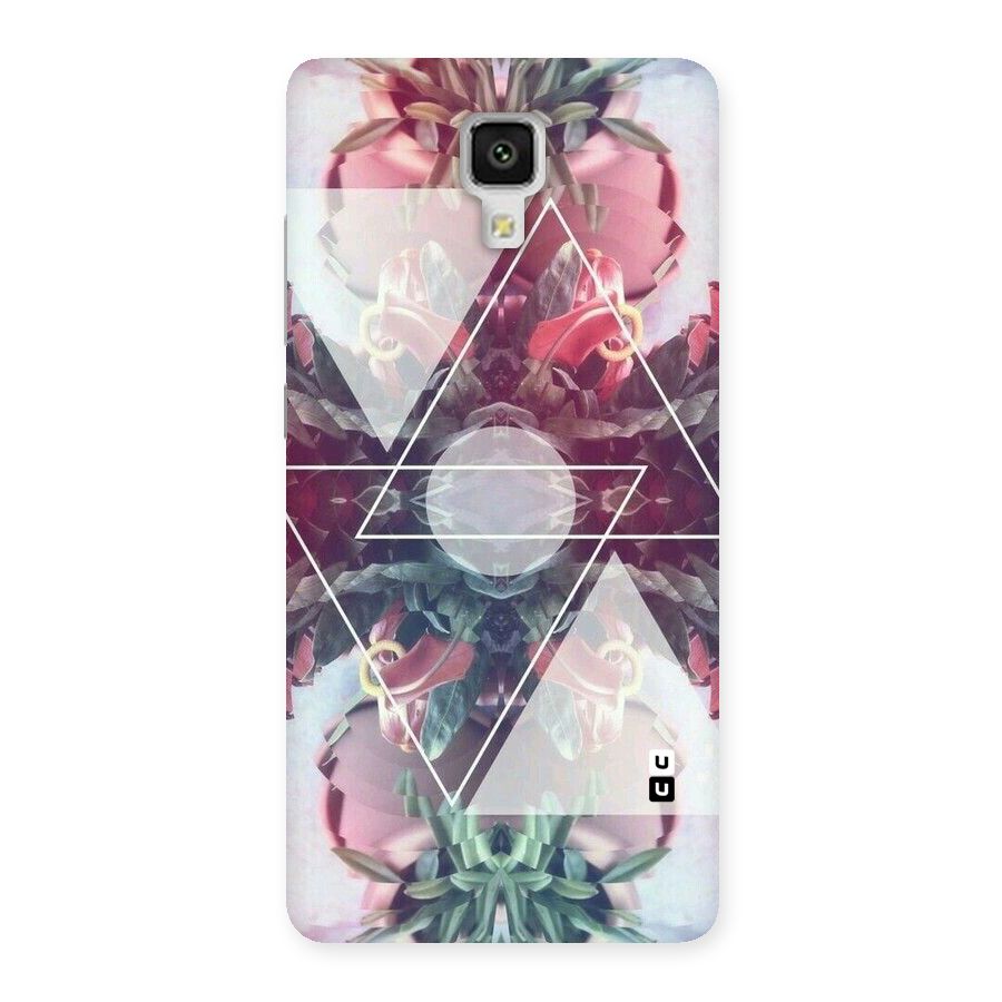 Floral Triangle Back Case for Xiaomi Mi 4