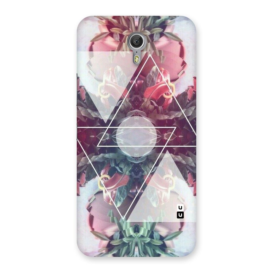 Floral Triangle Back Case for Zuk Z1
