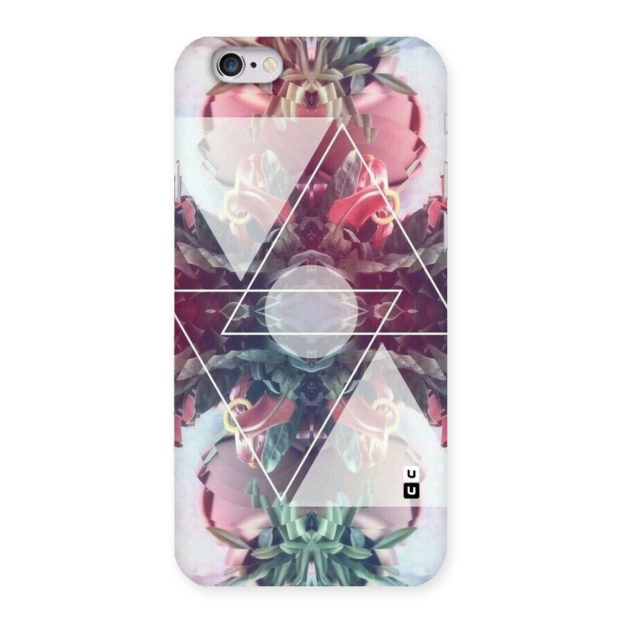 Floral Triangle Back Case for iPhone 6 6S