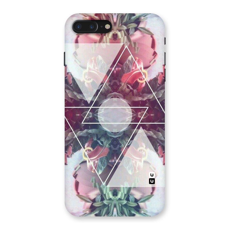 Floral Triangle Back Case for iPhone 7 Plus