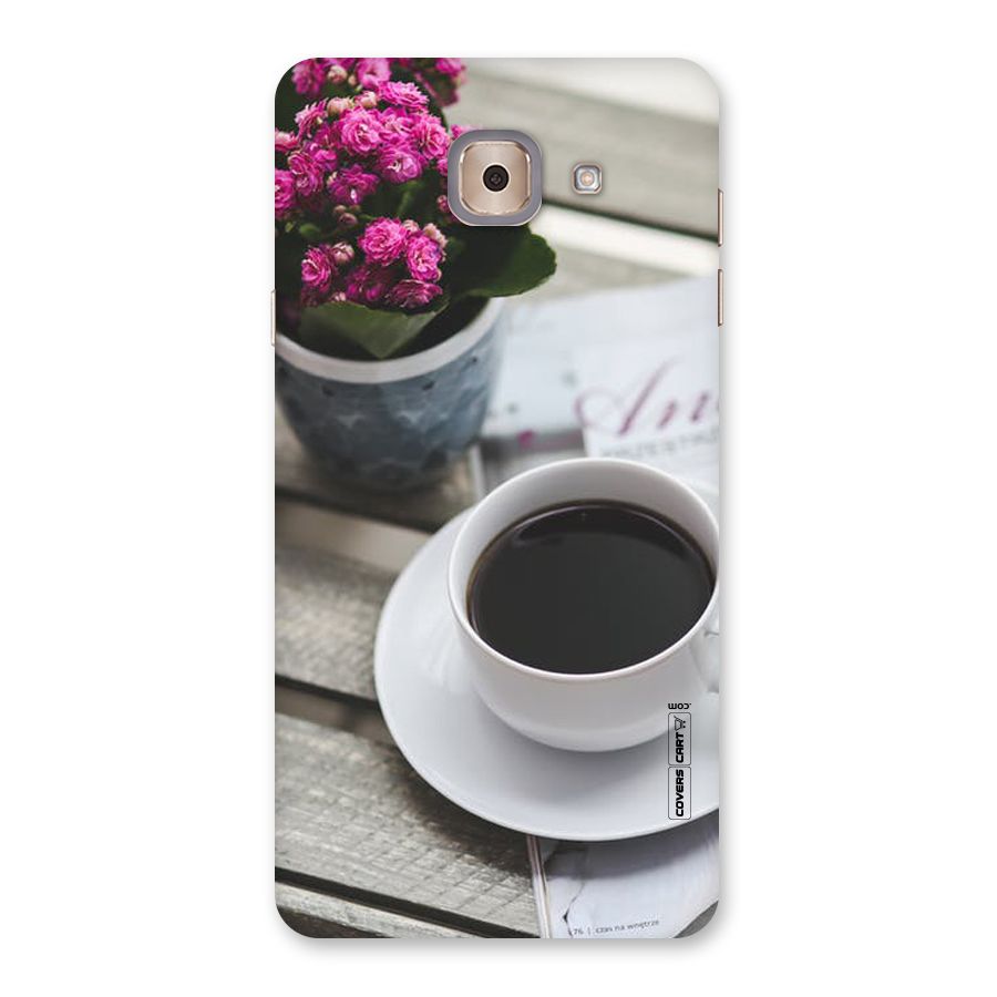 Flower And Blend Back Case for Galaxy J7 Max