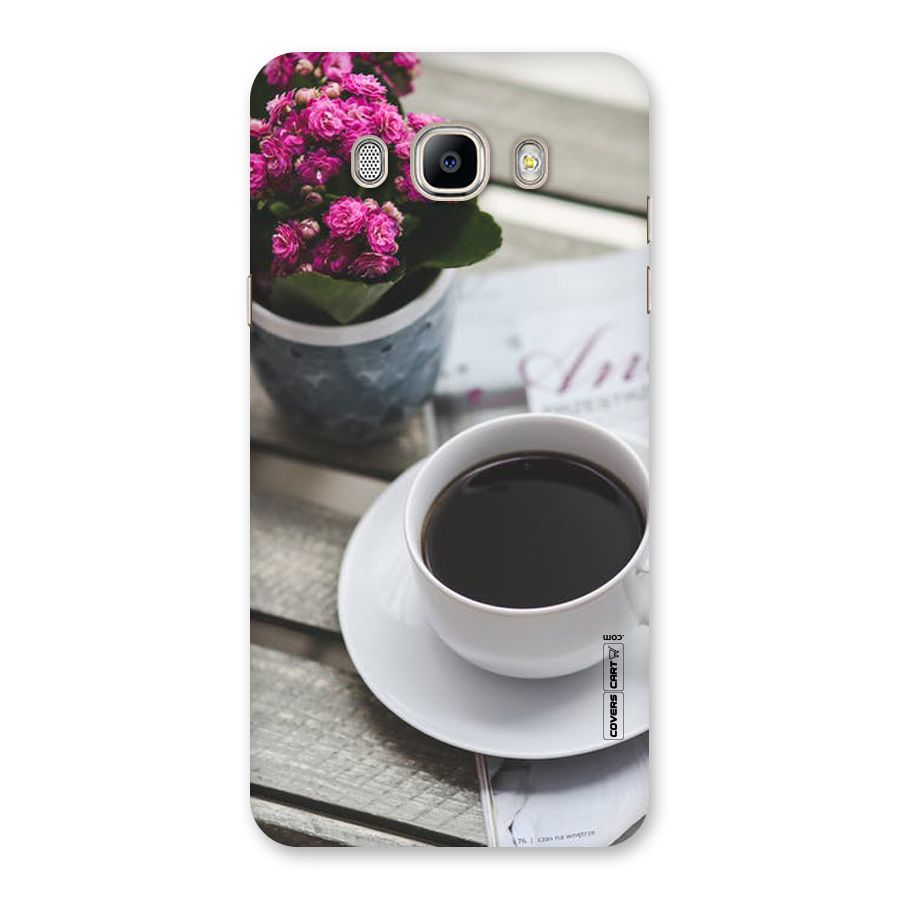 Flower And Blend Back Case for Galaxy On8