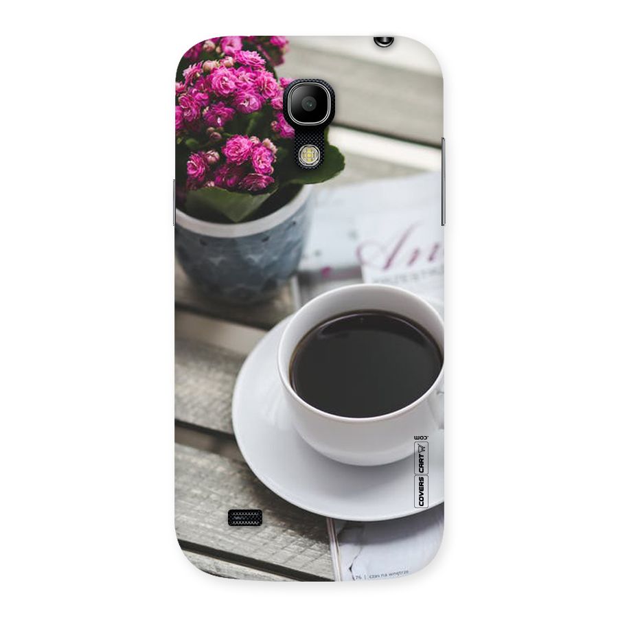 Flower And Blend Back Case for Galaxy S4 Mini