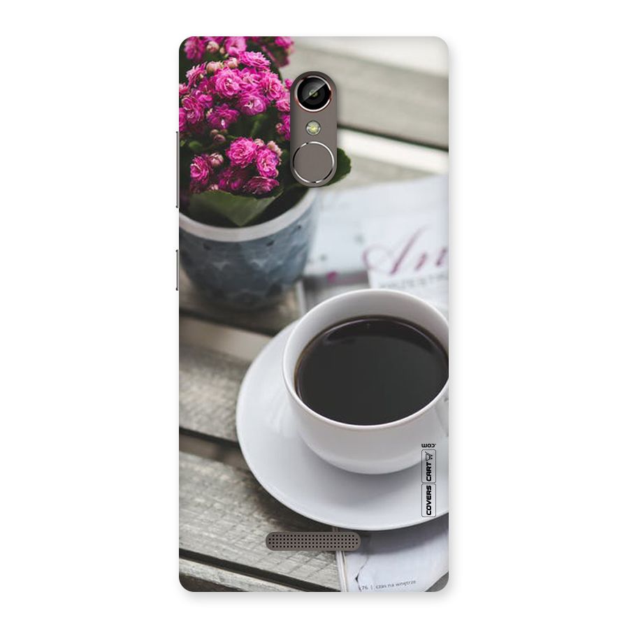 Flower And Blend Back Case for Gionee S6s