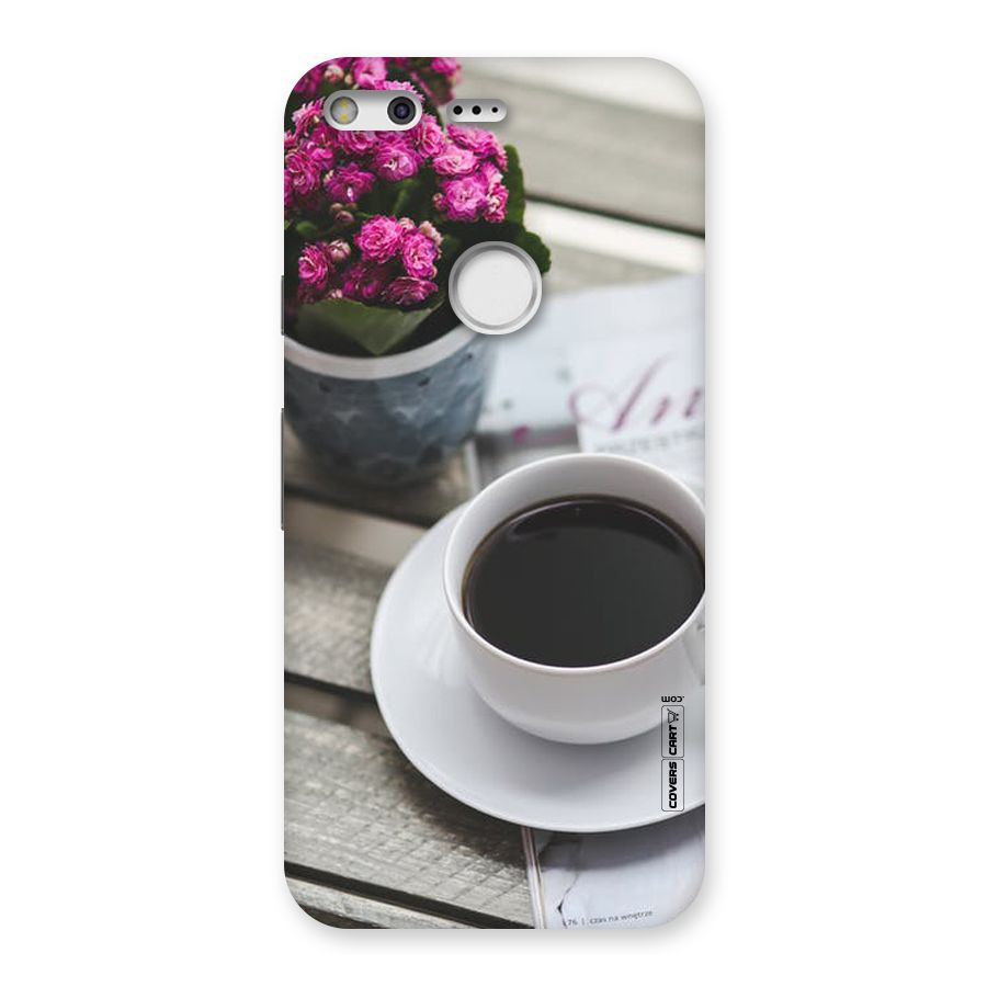 Flower And Blend Back Case for Google Pixel