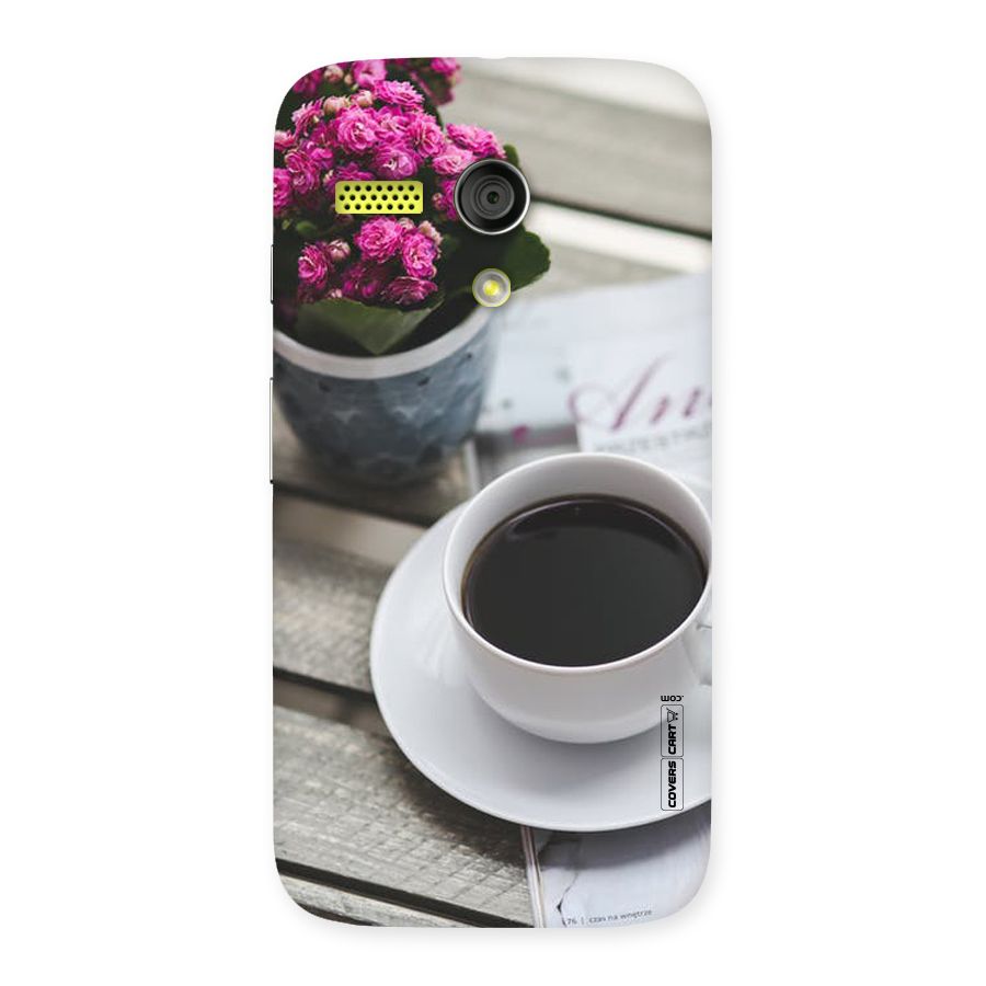 Flower And Blend Back Case for Moto G